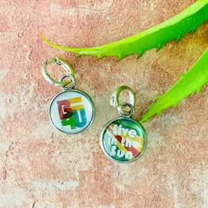 Live in the Sun Pick Up Sticks Reversible Charm